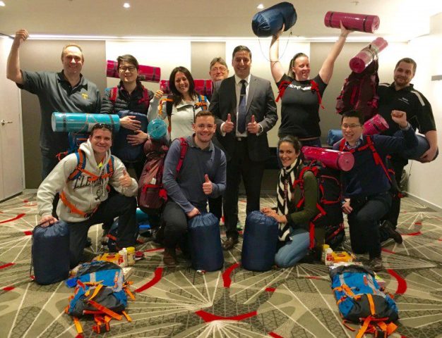 philanthropic team building giveds back to community and those in need in Sydney to Brisbane